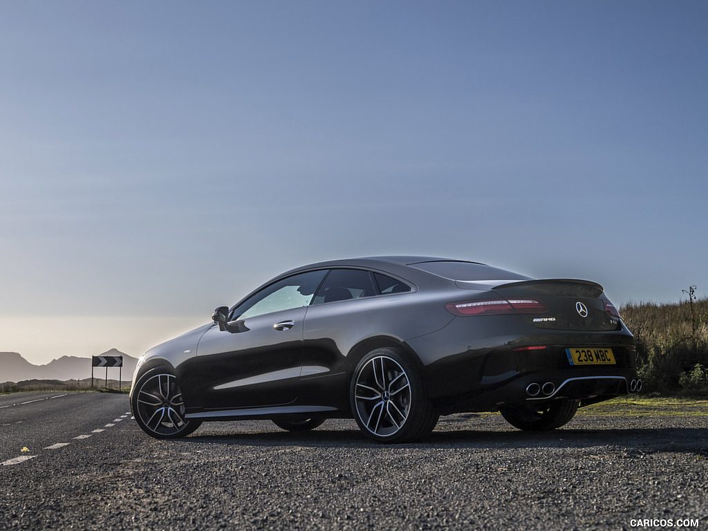 2019 Mercedes-AMG E 53 Coupe (UK-Spec) - Rear Three-Quarter