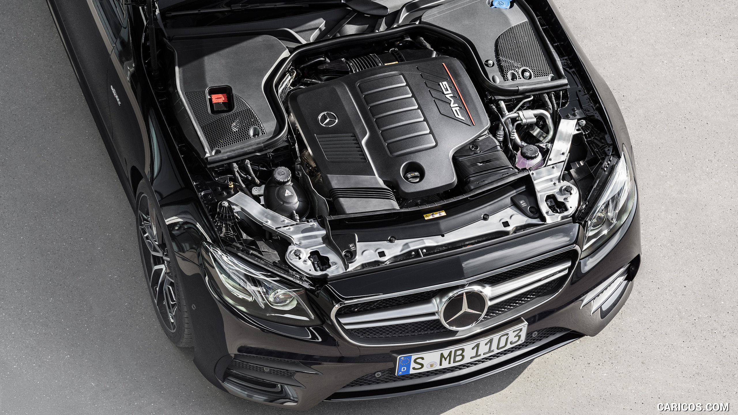 2019 Mercedes-AMG E 53 Coupe 4MATIC+ (Color: Obsidian Black Metallic) - Engine, #7 of 193