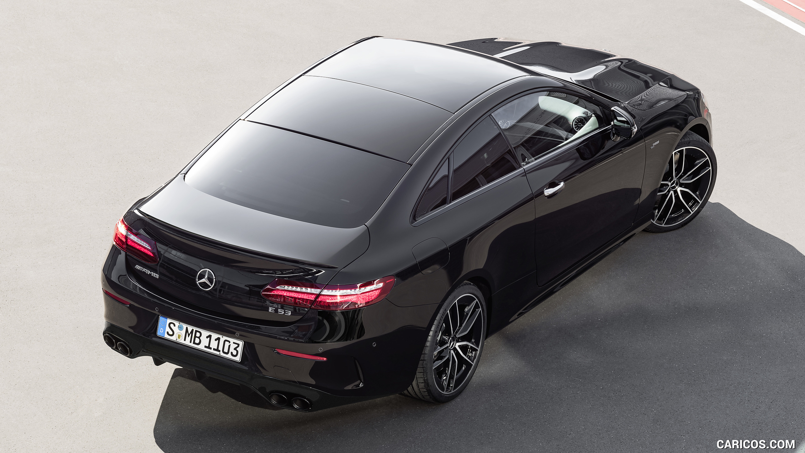 2019 Mercedes-AMG E 53 Coupe 4MATIC+ (Color: Obsidian Black Metallic) - Top, #6 of 193