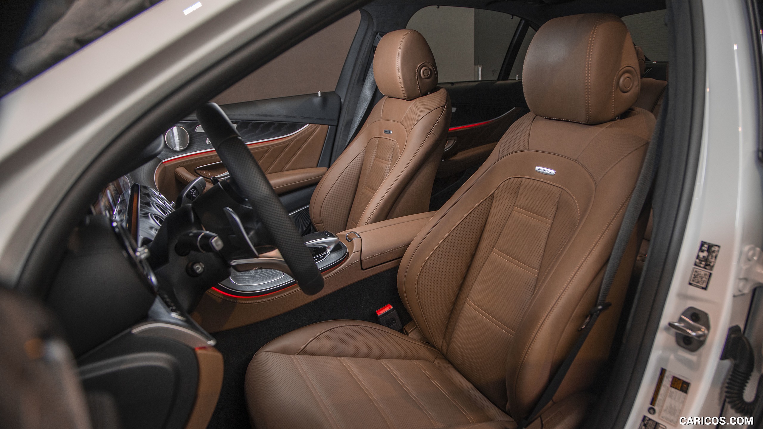 2019 Mercedes-AMG E 53 Sedan (US-Spec) - Interior, Front Seats, #51 of 53