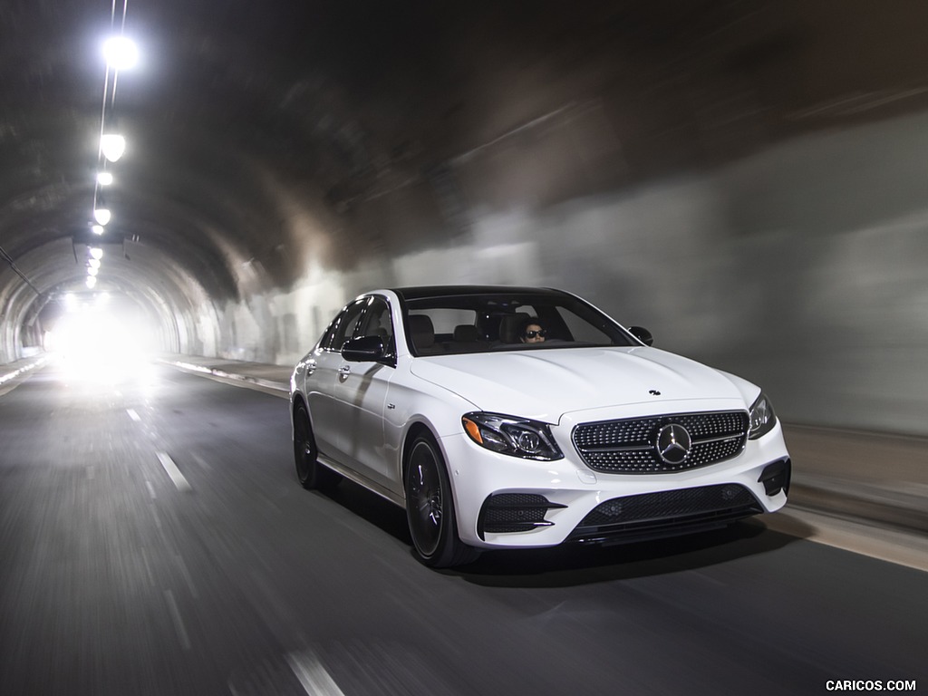 2019 Mercedes-AMG E 53 Sedan (US-Spec) - Front Three-Quarter