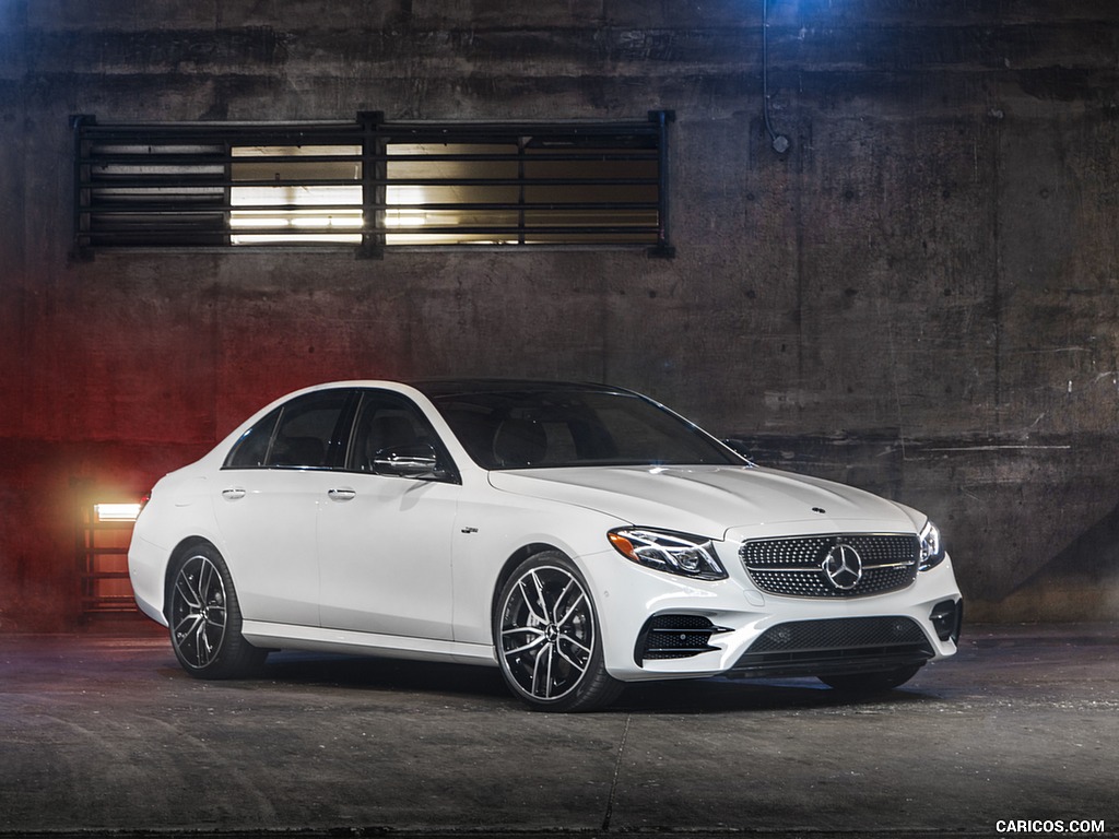 2019 Mercedes-AMG E 53 Sedan (US-Spec) - Front Three-Quarter