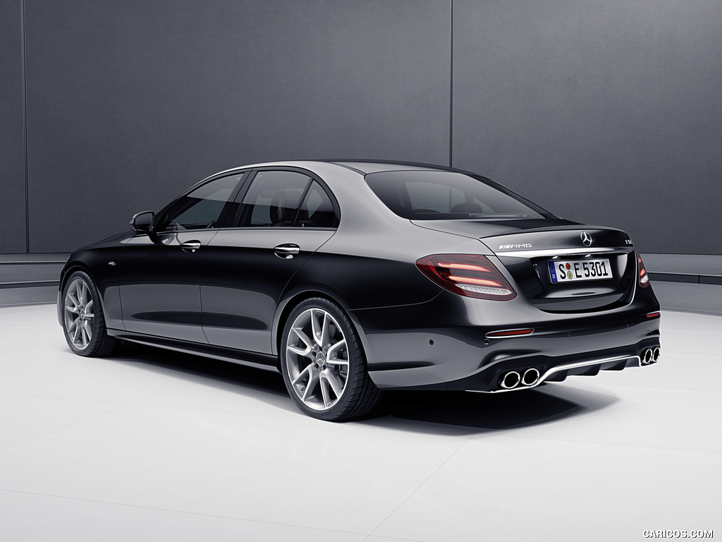 2019 Mercedes-AMG E 53 Sedan - Rear Three-Quarter