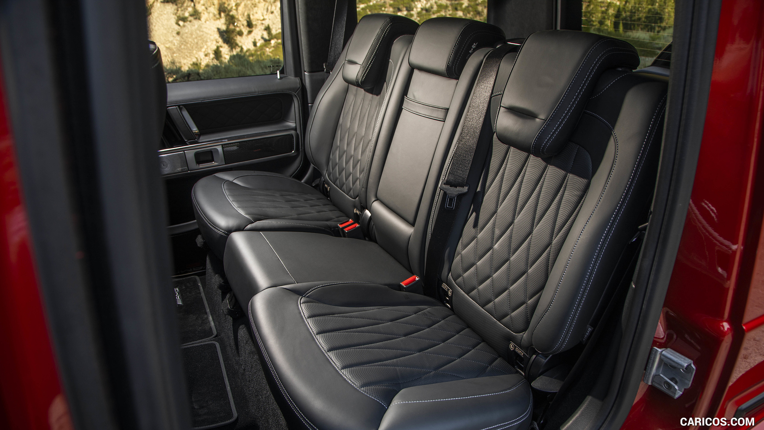 2019 Mercedes-AMG G63 (U.S.-Spec) - Interior, Rear Seats, #452 of 452