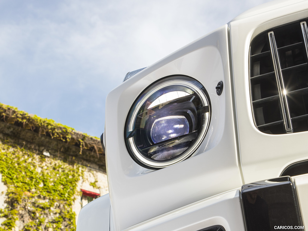 2019 Mercedes-AMG G63 (Color: Designo Diamond White Bright) - Headlight