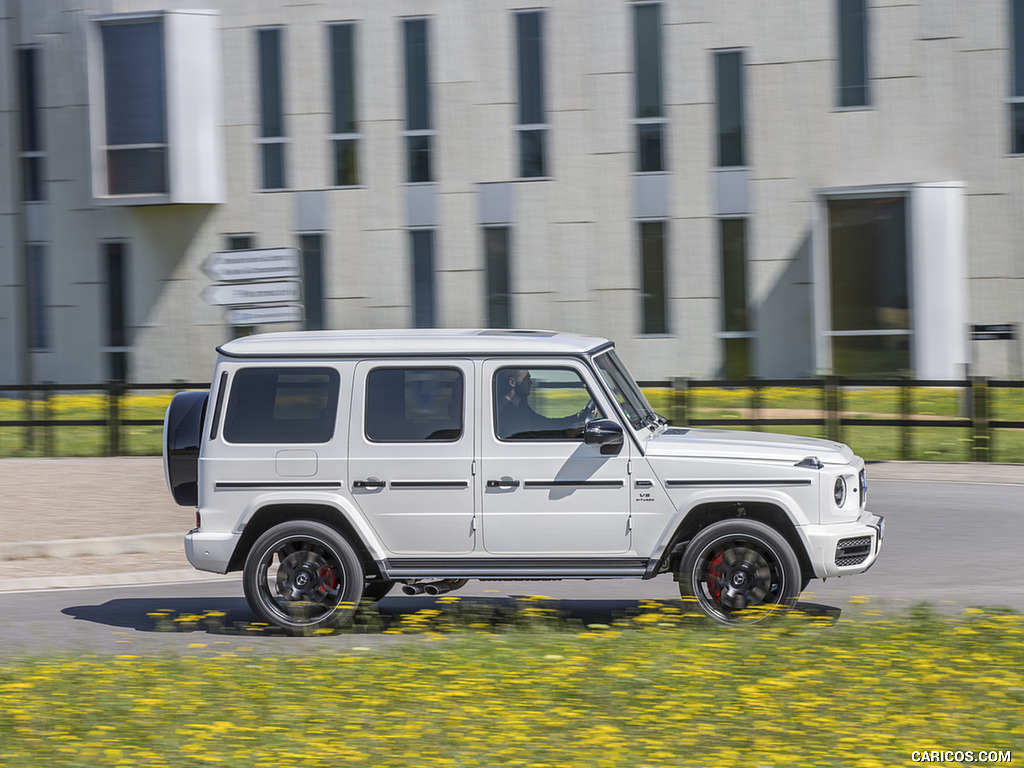 2019 Mercedes-AMG G63 (Color: Designo Diamond White Bright) - Side