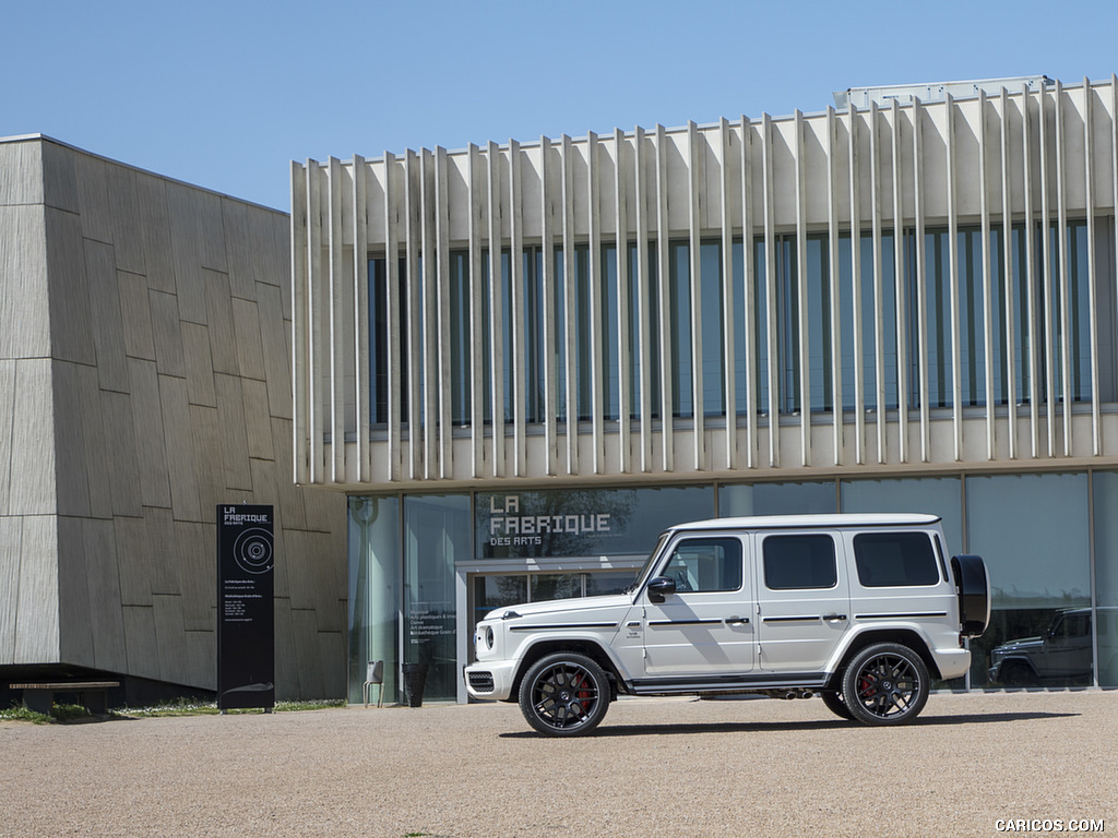 2019 Mercedes-AMG G63 (Color: Designo Diamond White Bright) - Side