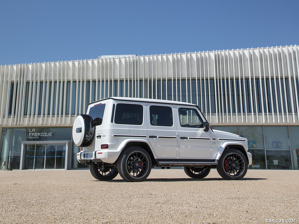 2019 Mercedes-AMG G63 (Color: Designo Diamond White Bright) - Side