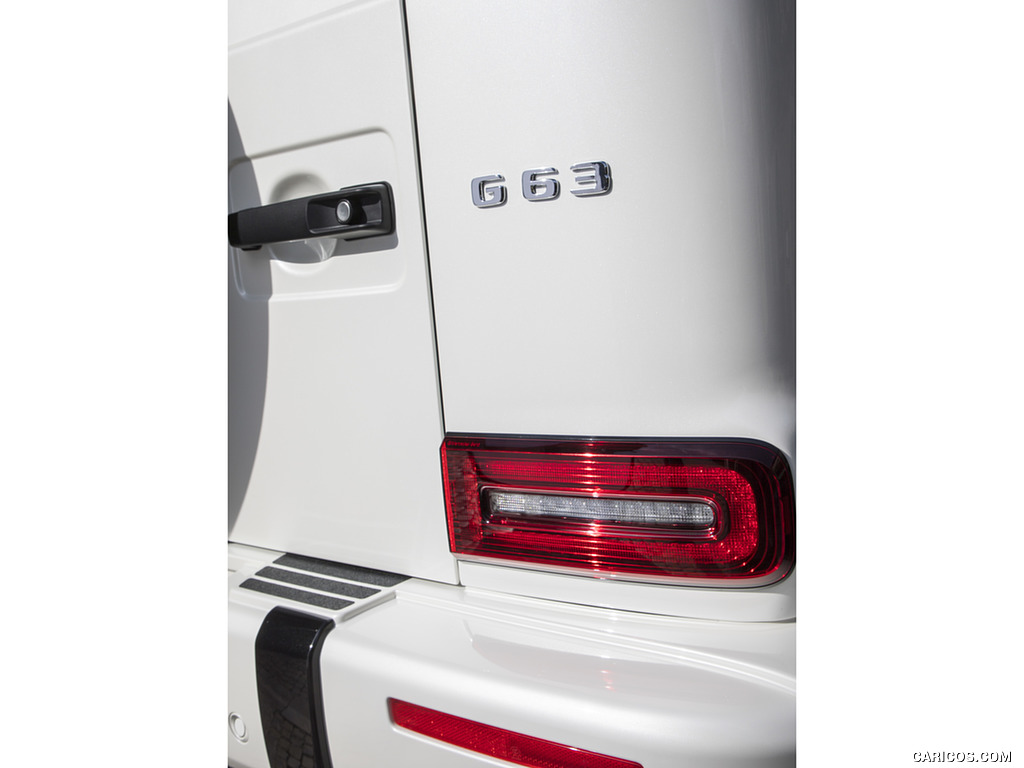 2019 Mercedes-AMG G63 (Color: Designo Diamond White Bright) - Tail Light