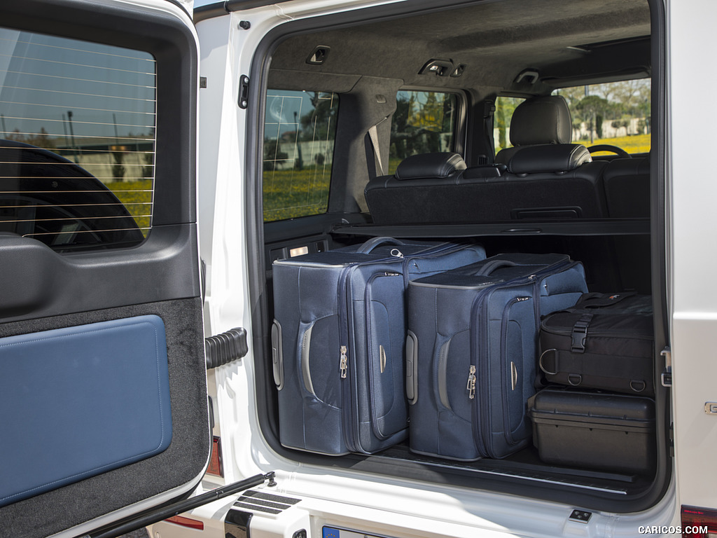 2019 Mercedes-AMG G63 (Color: Designo Diamond White Bright) - Trunk