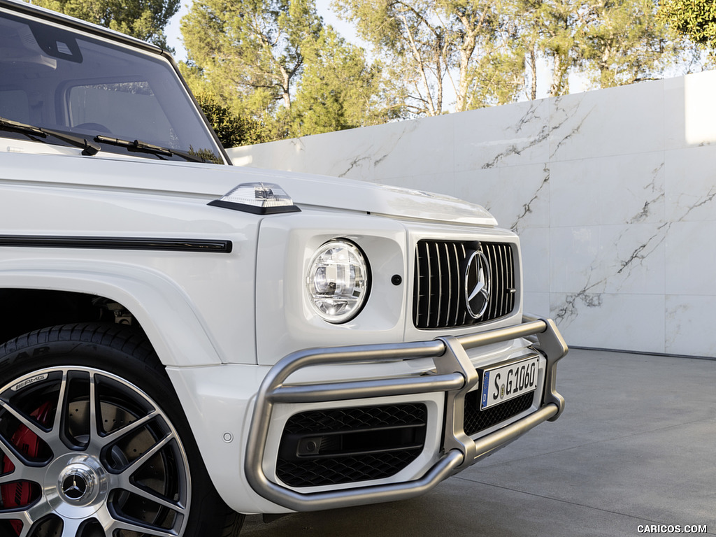 2019 Mercedes-AMG G63 (Color: Designo Mystic White Bright) - Detail