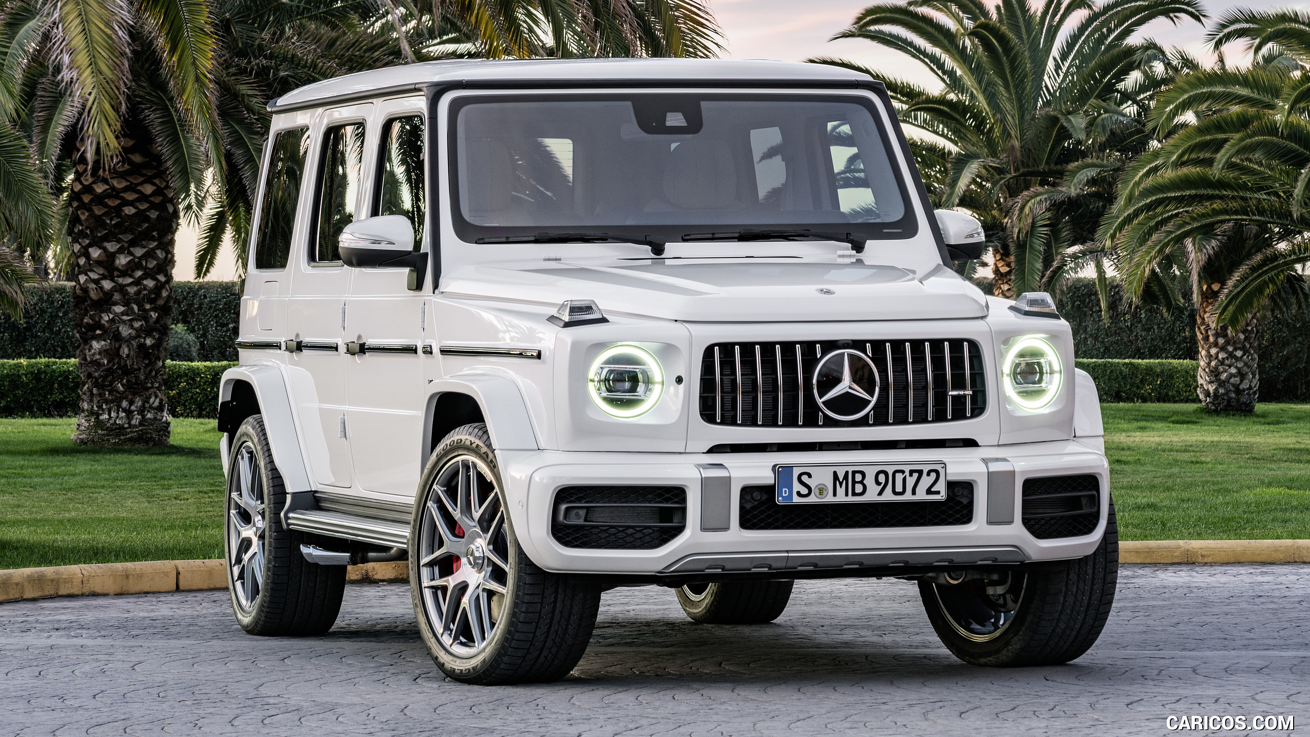 2019 Mercedes-AMG G63 (Color: Designo Mystic White Bright) - Front ...