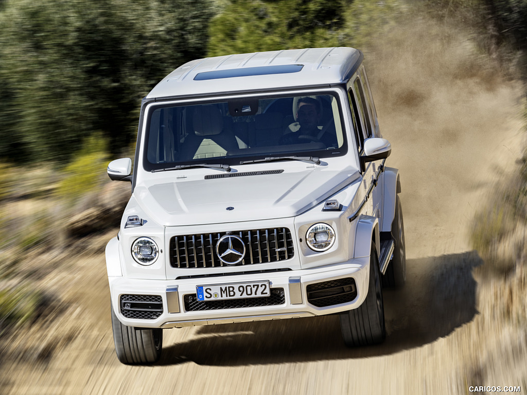 2019 Mercedes-AMG G63 (Color: Designo Mystic White Bright) - Off-Road