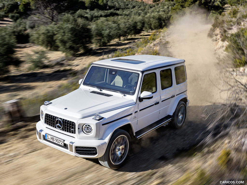 2019 Mercedes-AMG G63 (Color: Designo Mystic White Bright) - Off-Road