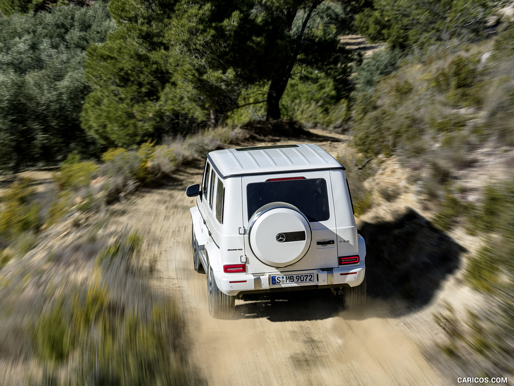 2019 Mercedes-AMG G63 (Color: Designo Mystic White Bright) - Off-Road