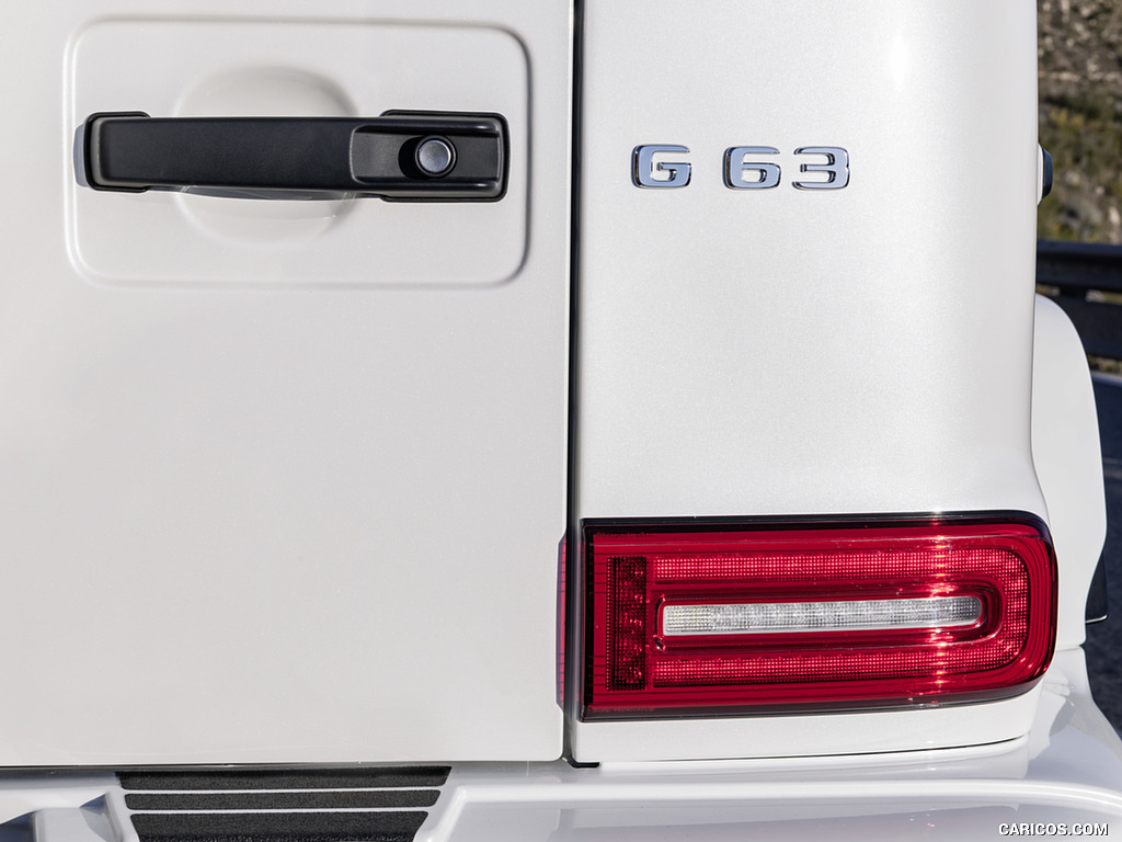 2019 Mercedes-AMG G63 (Color: Designo Mystic White Bright) - Tail Light