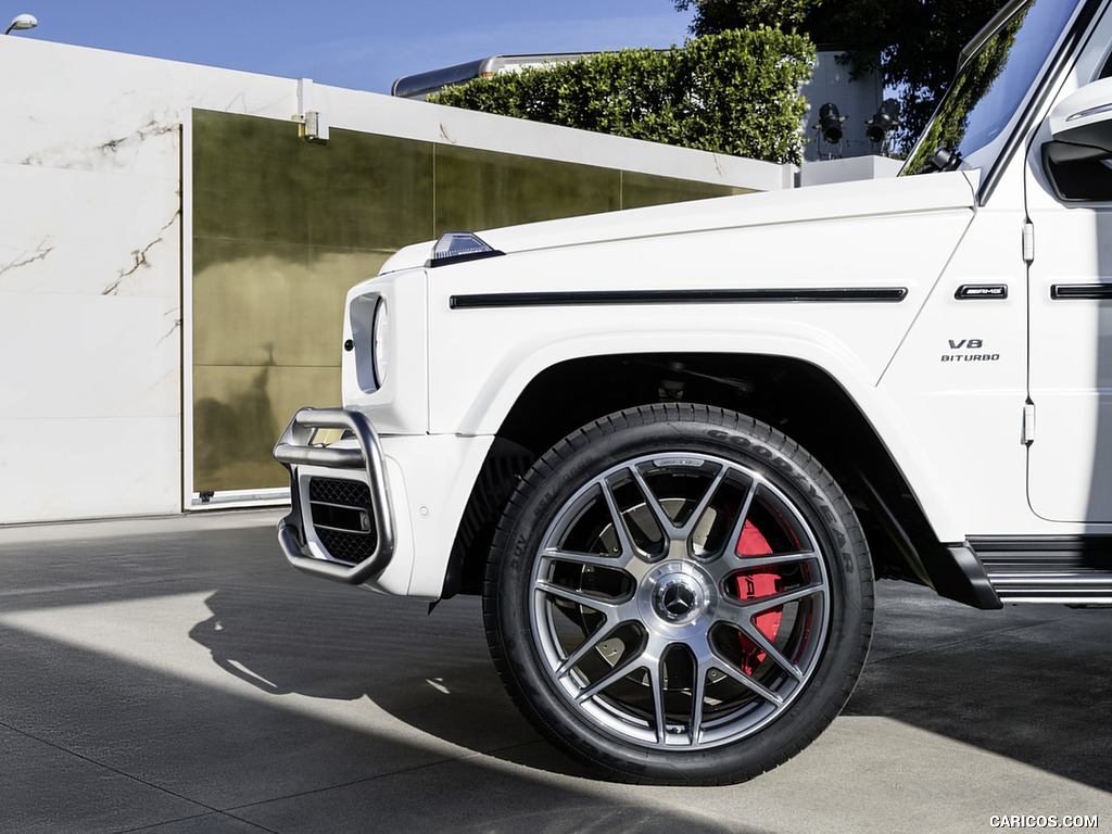 2019 Mercedes-AMG G63 (Color: Designo Mystic White Bright) - Wheel