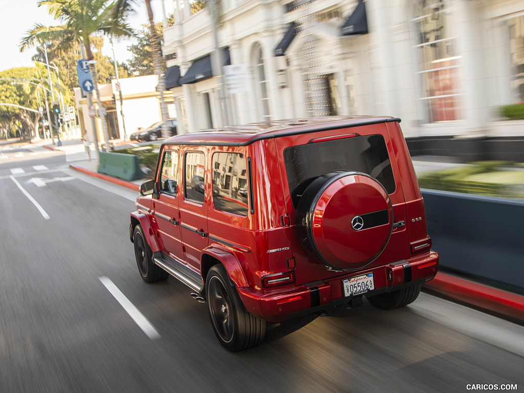 2019 Mercedes-AMG G63 (U.S.-Spec) - Rear Three-Quarter