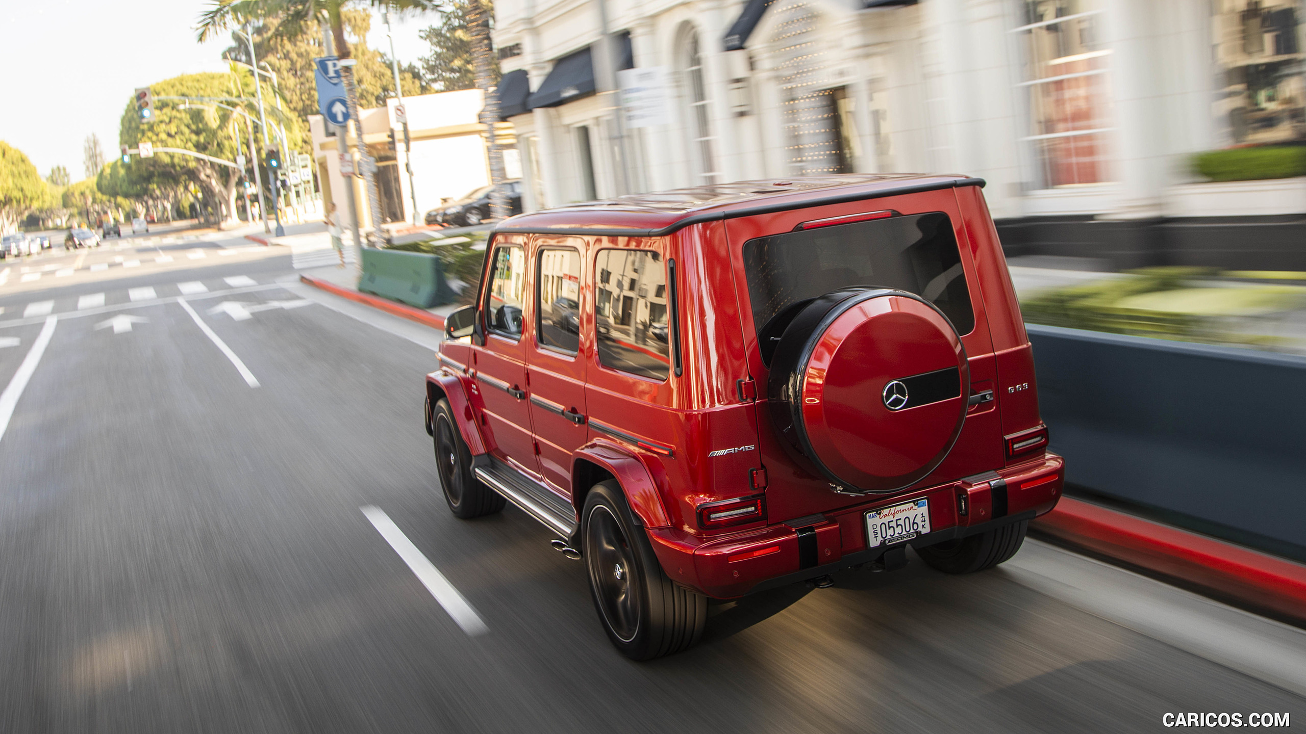 2019 Mercedes-AMG G63 (U.S.-Spec) - Rear Three-Quarter | Caricos