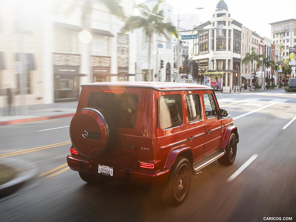 2019 Mercedes-AMG G63 (U.S.-Spec) - Rear Three-Quarter