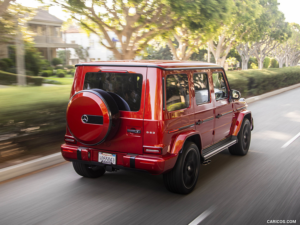 2019 Mercedes-AMG G63 (U.S.-Spec) - Rear Three-Quarter