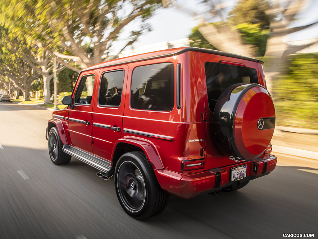 2019 Mercedes-AMG G63 (U.S.-Spec) - Rear Three-Quarter