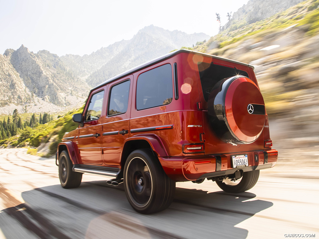 2019 Mercedes-AMG G63 (U.S.-Spec) - Rear Three-Quarter