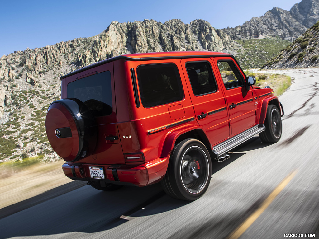 2019 Mercedes-AMG G63 (U.S.-Spec) - Rear Three-Quarter