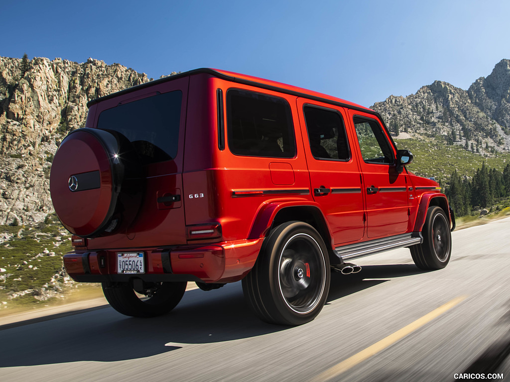 2019 Mercedes-AMG G63 (U.S.-Spec) - Rear Three-Quarter