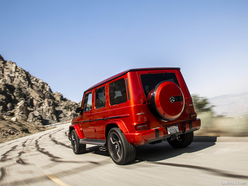 2019 Mercedes-AMG G63 (U.S.-Spec) - Rear Three-Quarter