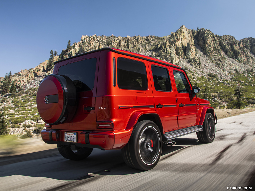 2019 Mercedes-AMG G63 (U.S.-Spec) - Rear Three-Quarter