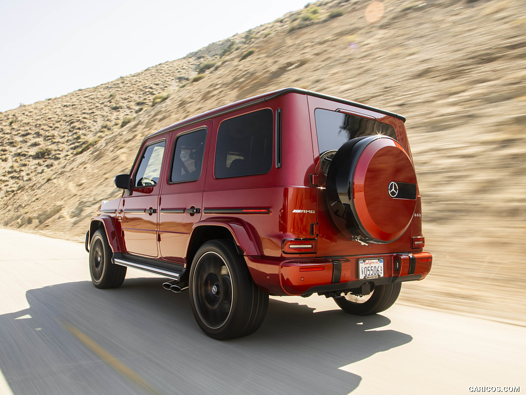 2019 Mercedes-AMG G63 (U.S.-Spec) - Rear Three-Quarter