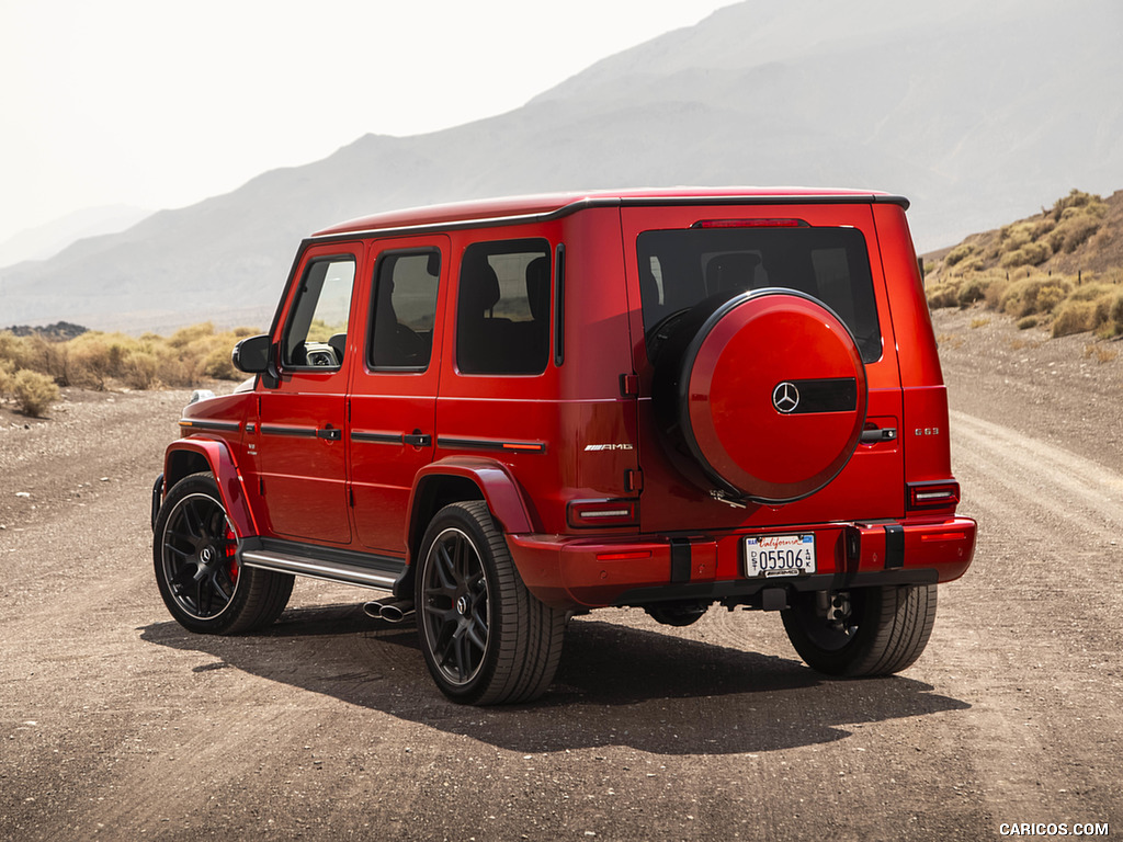 2019 Mercedes-AMG G63 (U.S.-Spec) - Rear Three-Quarter