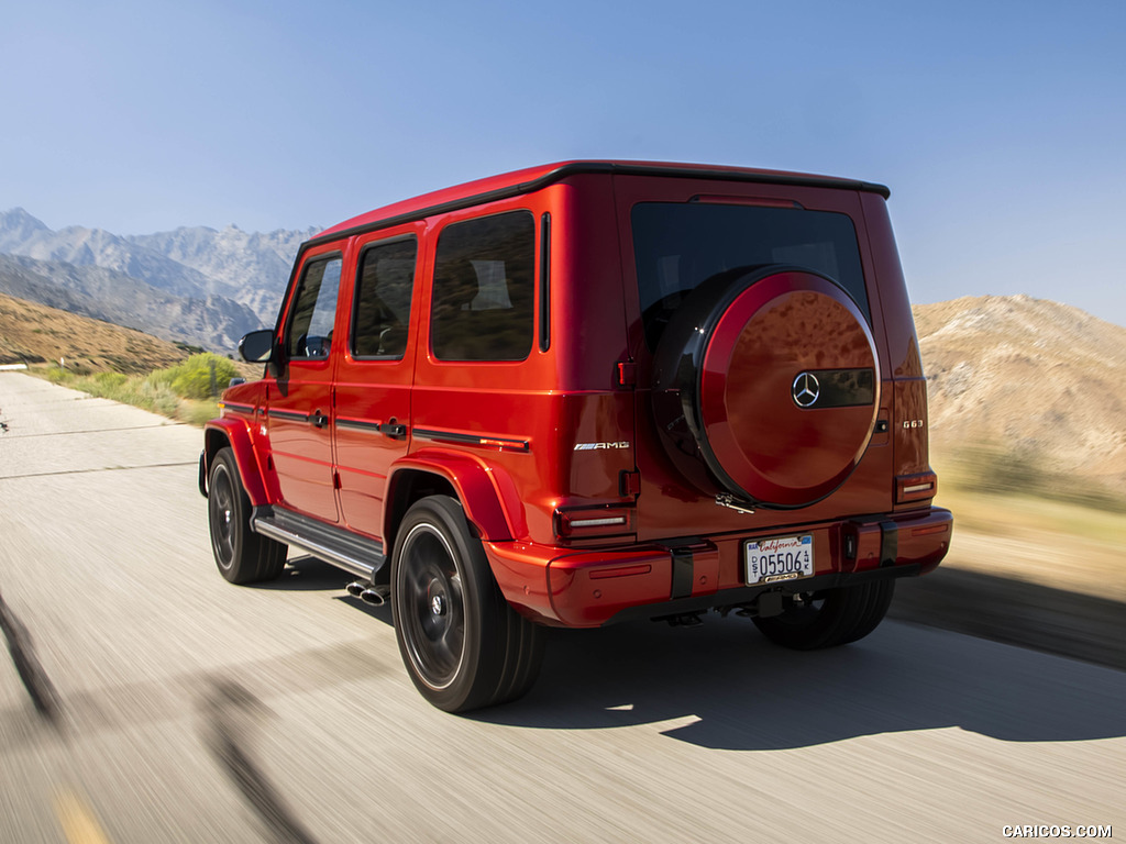 2019 Mercedes-AMG G63 (U.S.-Spec) - Rear Three-Quarter