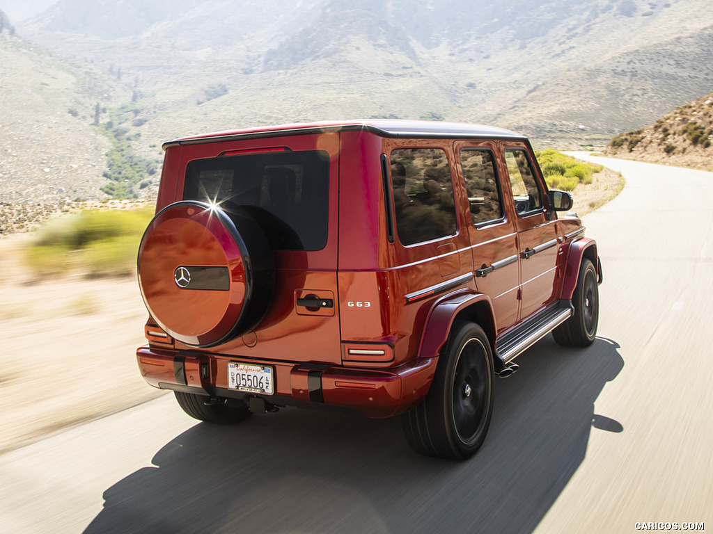 2019 Mercedes-AMG G63 (U.S.-Spec) - Rear Three-Quarter