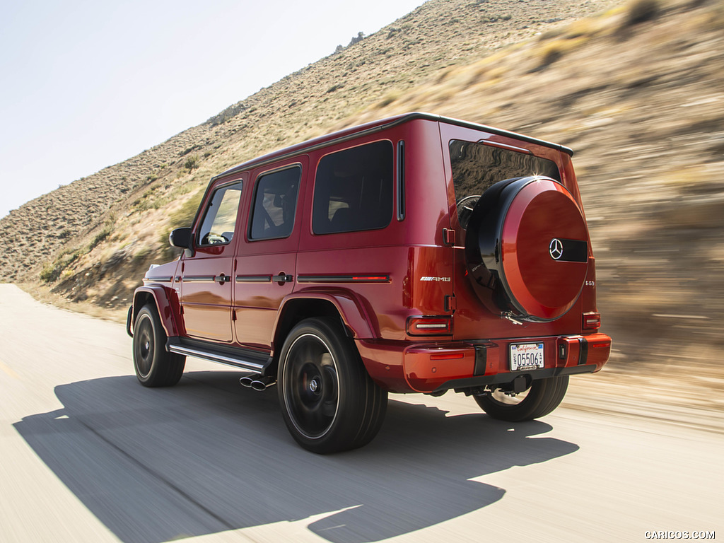 2019 Mercedes-AMG G63 (U.S.-Spec) - Rear Three-Quarter