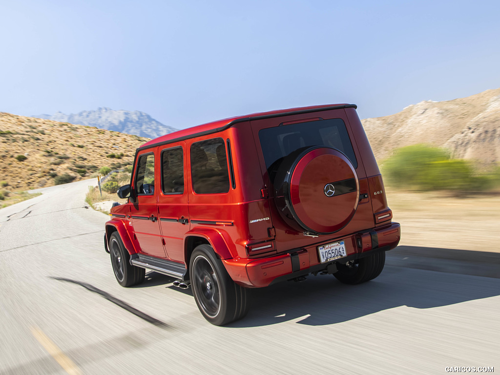 2019 Mercedes-AMG G63 (U.S.-Spec) - Rear Three-Quarter