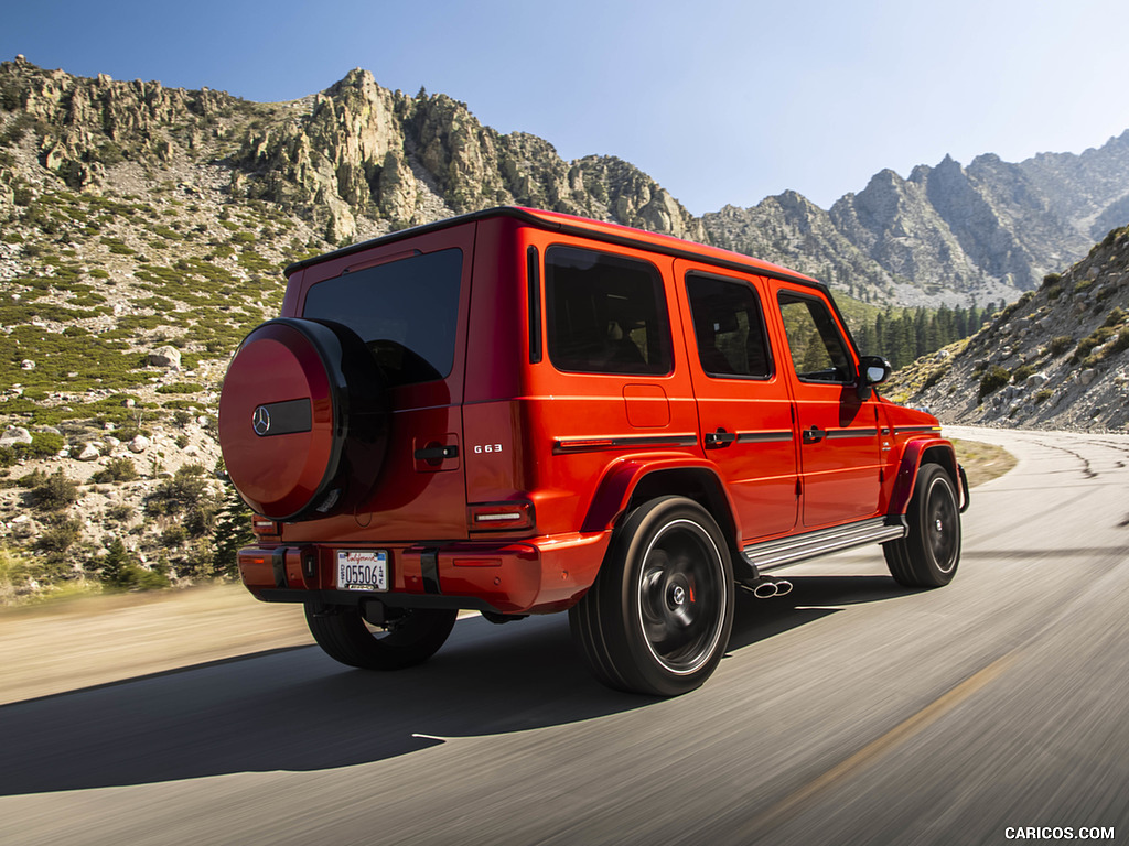 2019 Mercedes-AMG G63 (U.S.-Spec) - Rear Three-Quarter