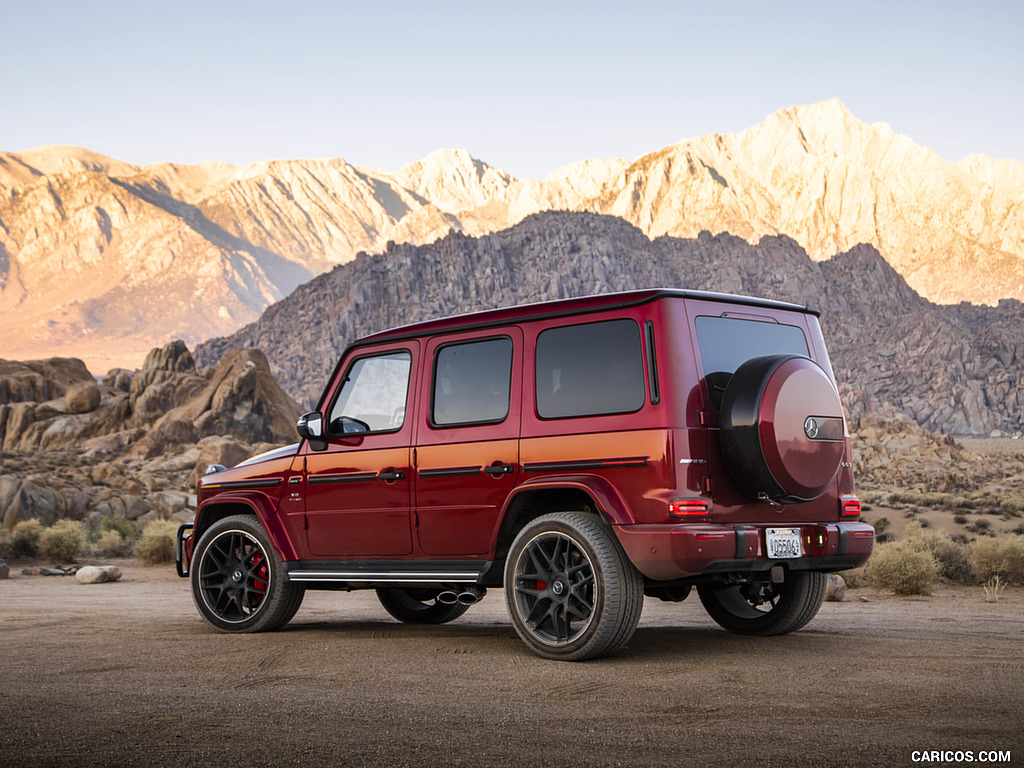 2019 Mercedes-AMG G63 (U.S.-Spec) - Rear Three-Quarter