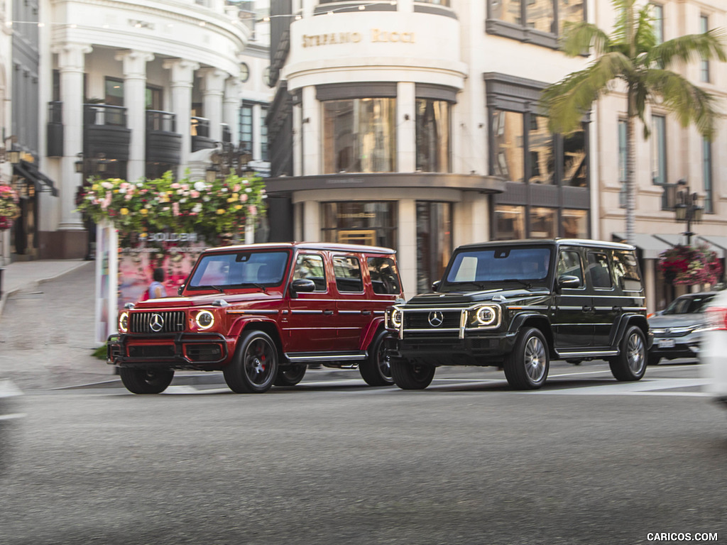 2019 Mercedes-AMG G63 (U.S.-Spec) and 2019 G550