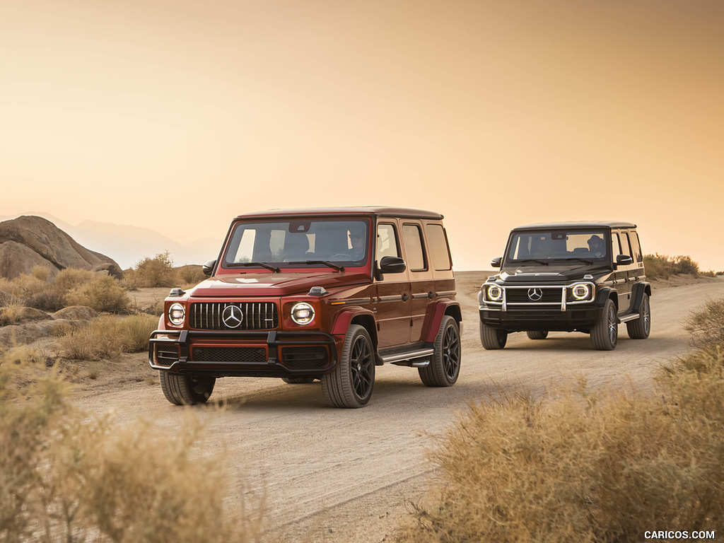 2019 Mercedes-AMG G63 (U.S.-Spec) and 2019 G550