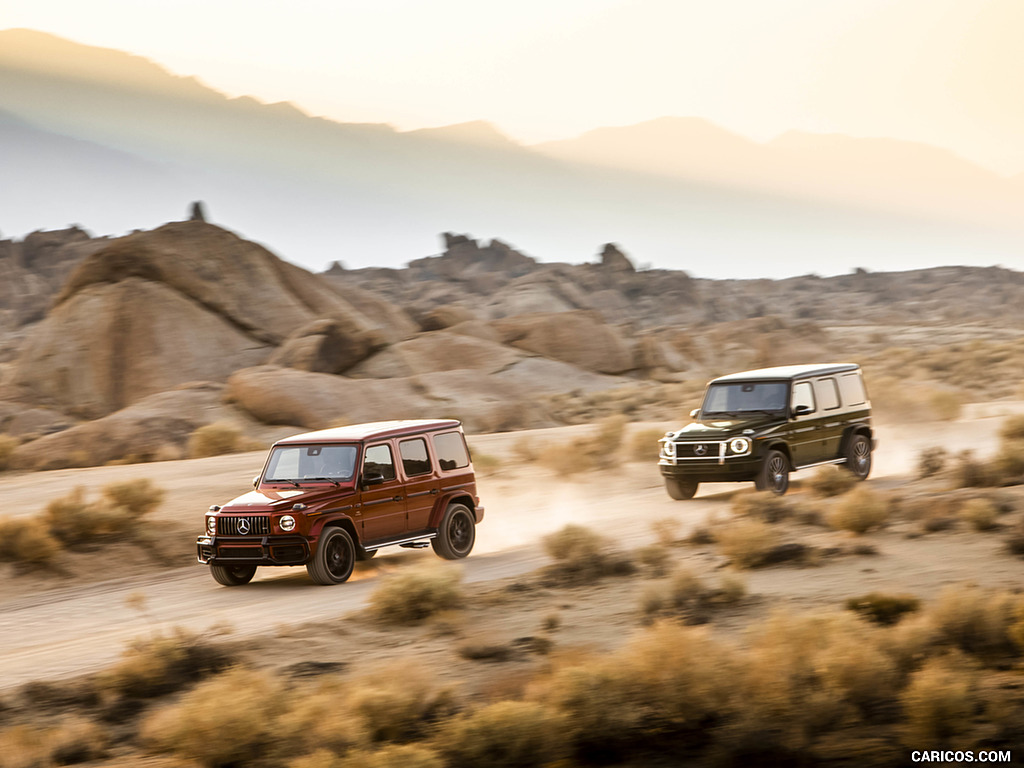 2019 Mercedes-AMG G63 (U.S.-Spec) and 2019 G550