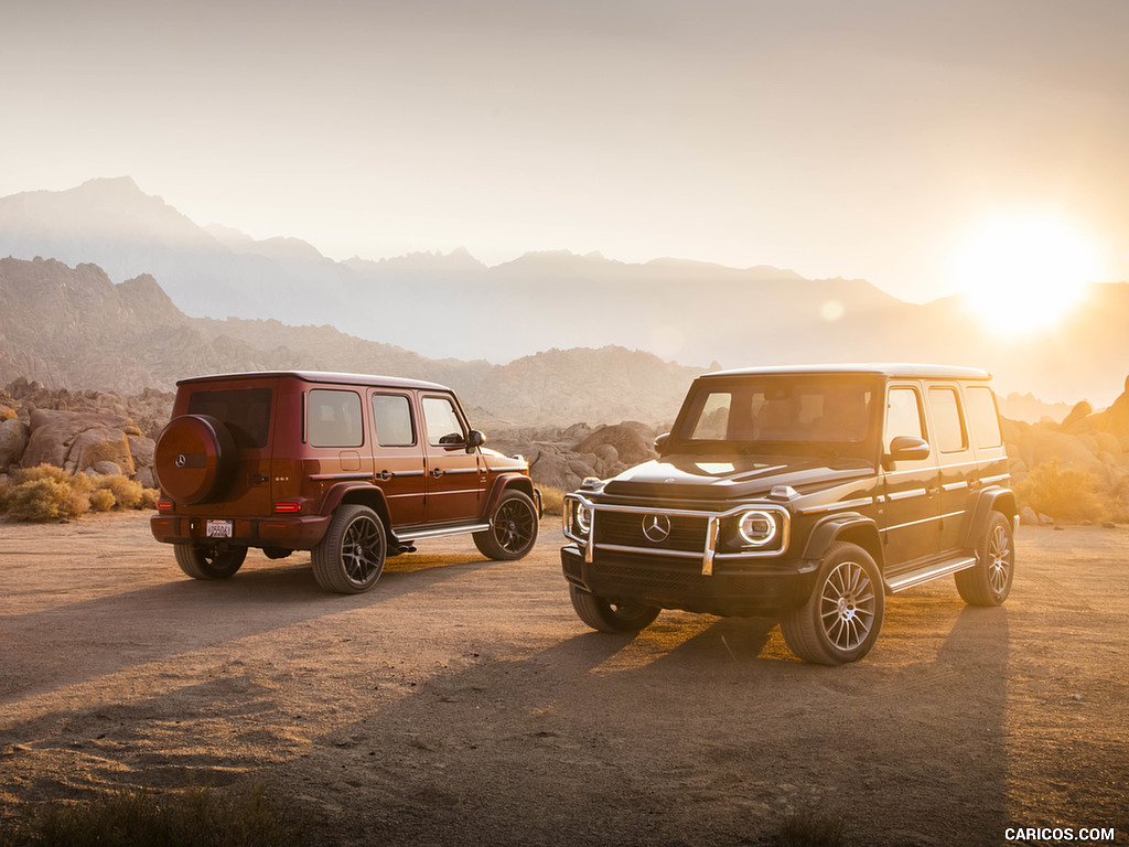 2019 Mercedes-AMG G63 (U.S.-Spec) and 2019 G550