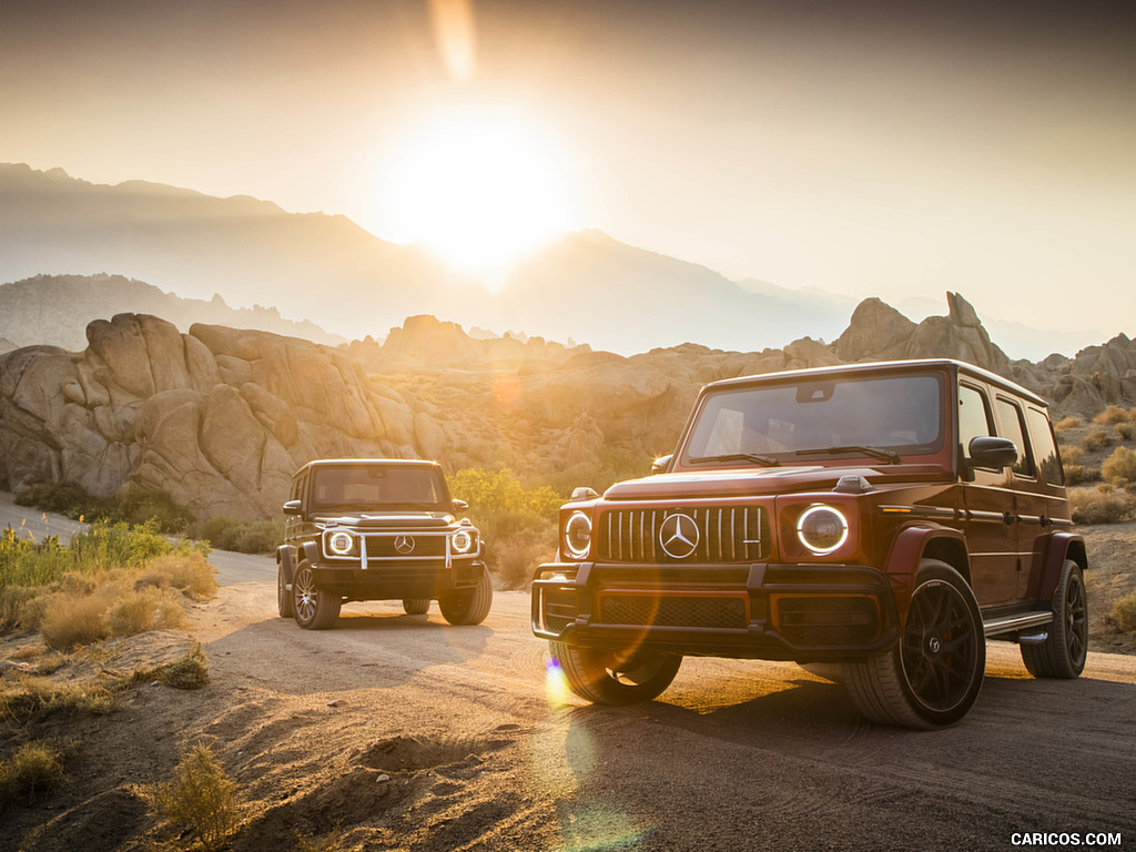 2019 Mercedes-AMG G63 (U.S.-Spec) and 2019 G550