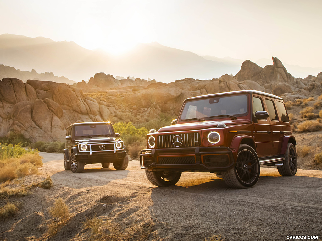 2019 Mercedes-AMG G63 (U.S.-Spec) and 2019 G550