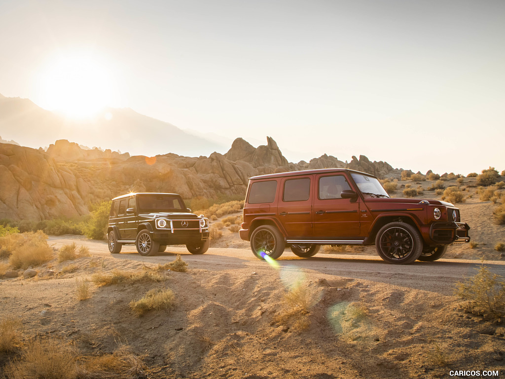 2019 Mercedes-AMG G63 (U.S.-Spec) and 2019 G550