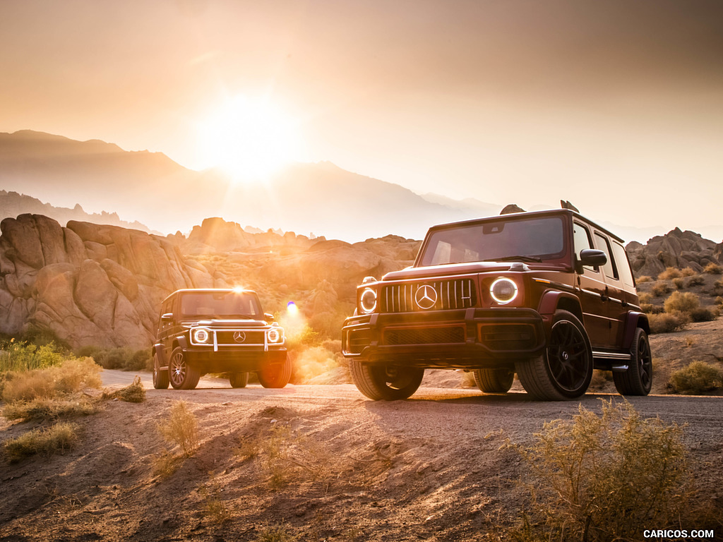 2019 Mercedes-AMG G63 (U.S.-Spec) and 2019 G550