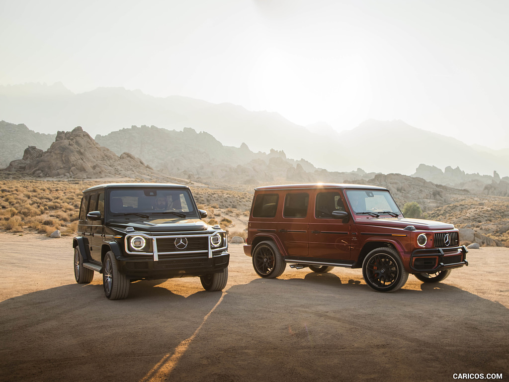 2019 Mercedes-AMG G63 (U.S.-Spec) and 2019 G550