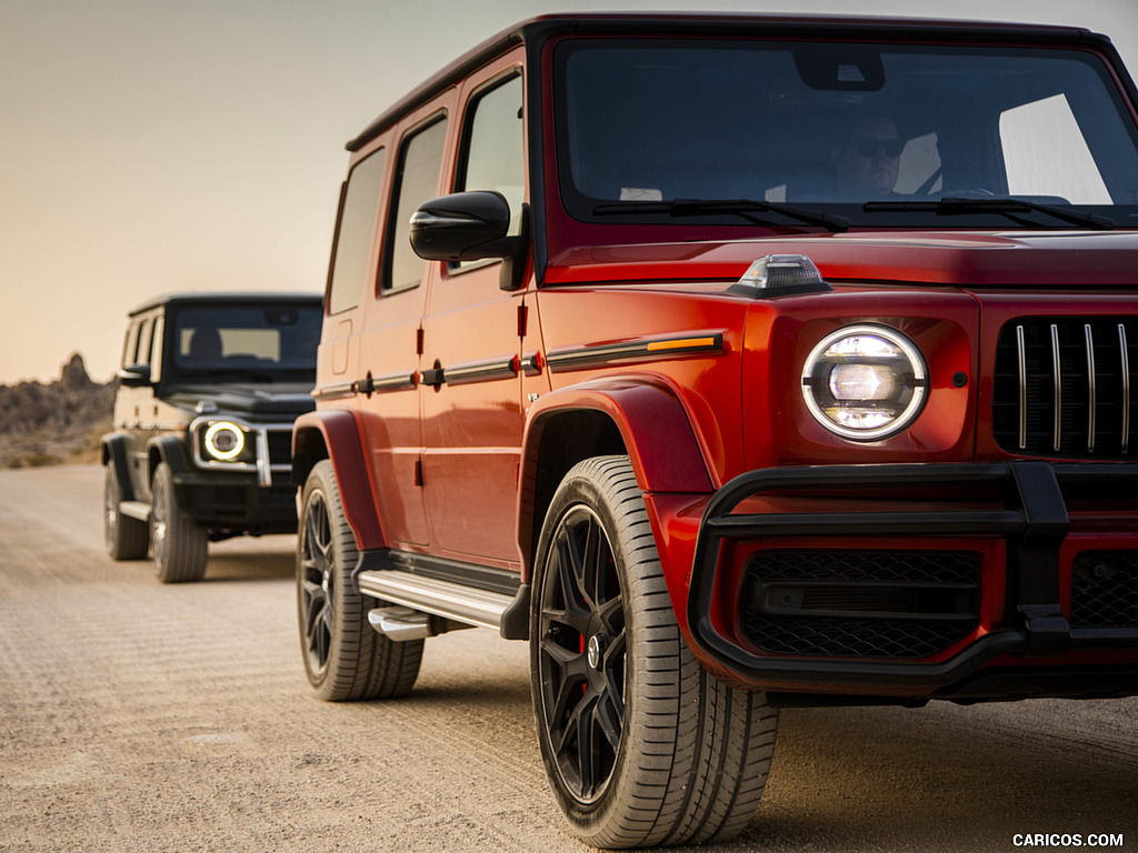 2019 Mercedes-AMG G63 (U.S.-Spec) and 2019 G550