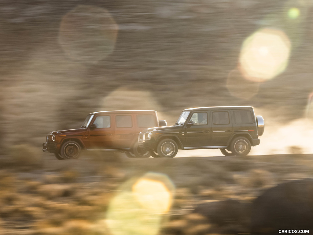 2019 Mercedes-AMG G63 (U.S.-Spec) and 2019 G550